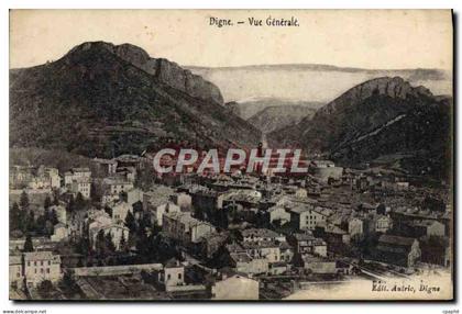 CPA Digne Vue Generale