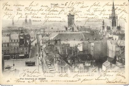 CPA Dijon vue generale de Dijon