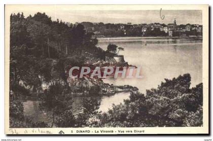CPA Dinard La Vicomte Vue vers Dinard