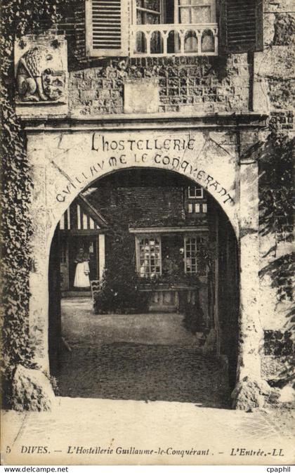 CPA Dives L hostellerie Guillaume le Conquerant