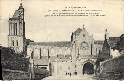 CPA Dol de Bretagne La Cathedrale
