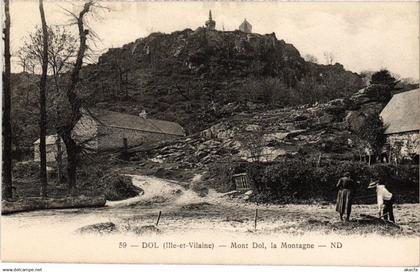 CPA Dol de Bretagne Mont Dol, la Montagne FRANCE (1015079)