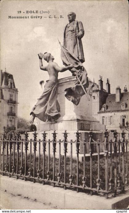 Dole - Monument Grevy - CPA