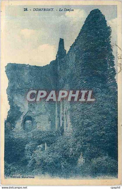 CPA DOMFRONT Le donjon