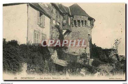 CPA Domfront Les anciens Remparts