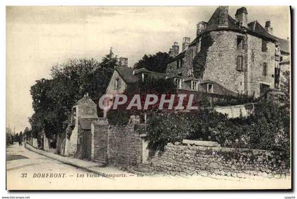 CPA Domfront Les Vieux Remparts