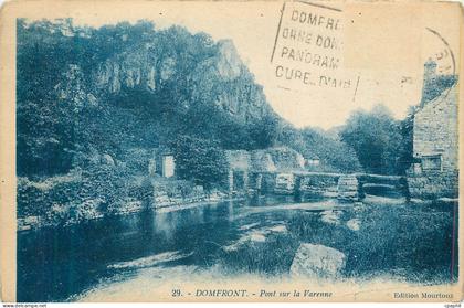 CPA Domfront Pont sur la Varenne