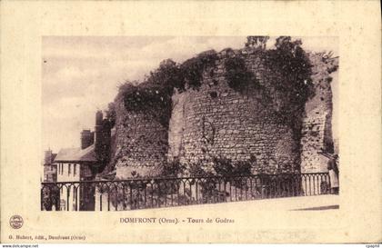 CPA Domfront Tours De Godras
