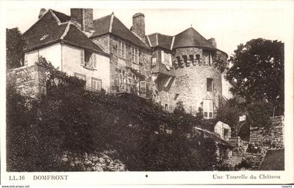 CPA Domfront Une Tourelle du Chateau