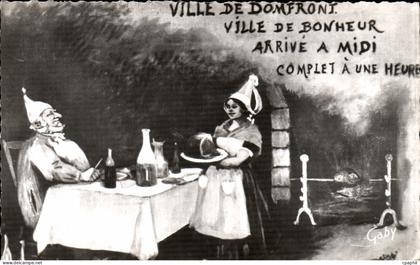 CPA Domfront Ville De Bonheur