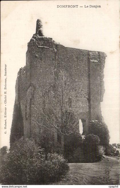 Domfront cPA Le donjon
