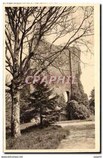Domfront - Ruines du Donjon - CPA