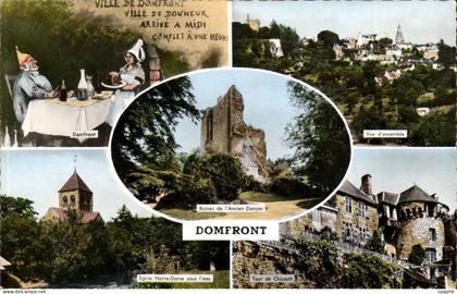 Domfront - Souvenir - CPA