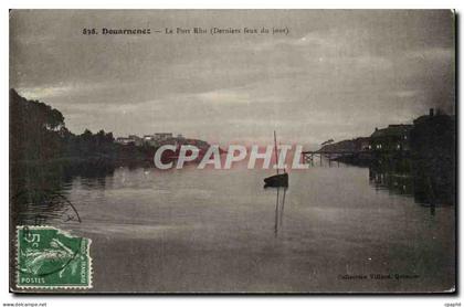 Douarnenez CPA Le port Rhu (derniers feux du jour)