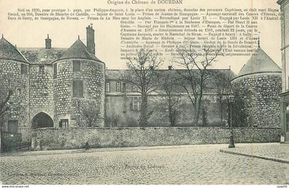 CPA Origine du Chateau de Dourdan