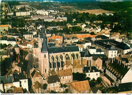 CPM Dourdan (Essonne) Vue Generale Aerienne