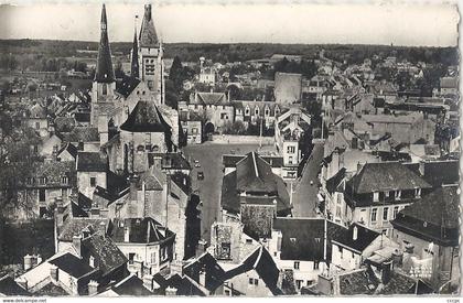 CPSM Dourdan Vue générale aérienne