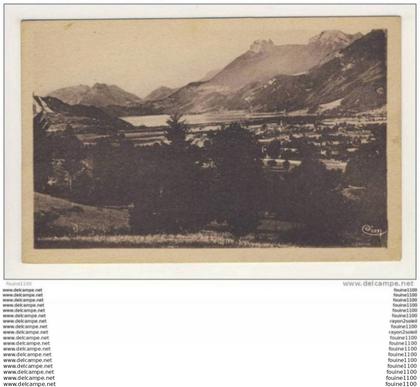 carte de doussard  ( recto verso )