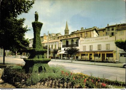 CPSM Puylaurens (Tarn) Le Centre ville