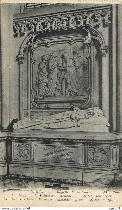 CPA Dreux Chapelle Saint Louis