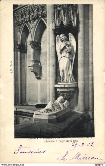 CPA Dreux Tombeau de