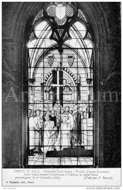 CPA / postcard / France / Chapelle royale de Dreux / chapelle Saint-Louis