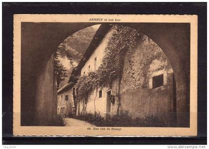 74 DUINGT (envs Seynod) Rue, Maisons, ed Cellard 49, Annecy et son Lac, 1936