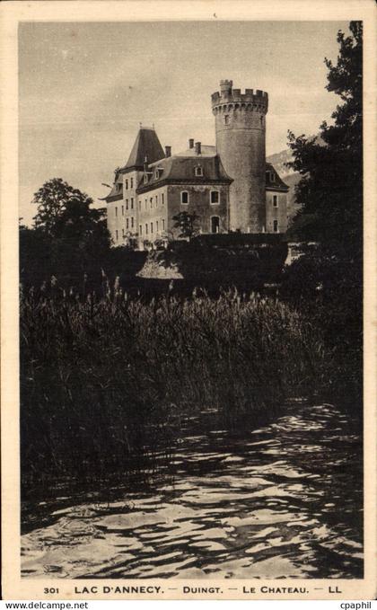 CPA Lac D'Annecy Duingt Le Chateau