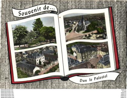 Souvenir de Dun le Palestel "multi vues"