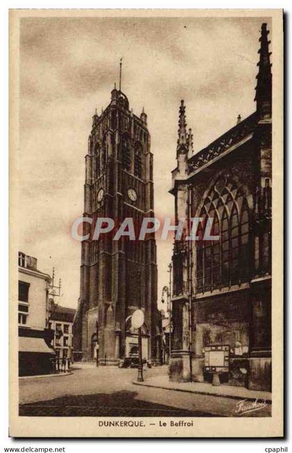 CPA Dunkerque Le Beffroi