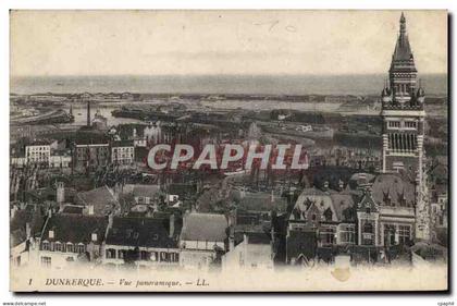 CPA Dunkerque vue panoramique
