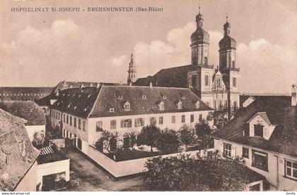 67 Ebersmunster CPA orphelinat St Saint Joseph cachet 1936