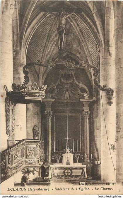 56631 - ECLARON BRAUCOURT SAINTE LIVIERE - INTERIEUR DE L EGLISE / LE CHŒUR