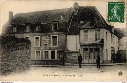 CPA Ecouche - Carrefour de la Corne (259229)