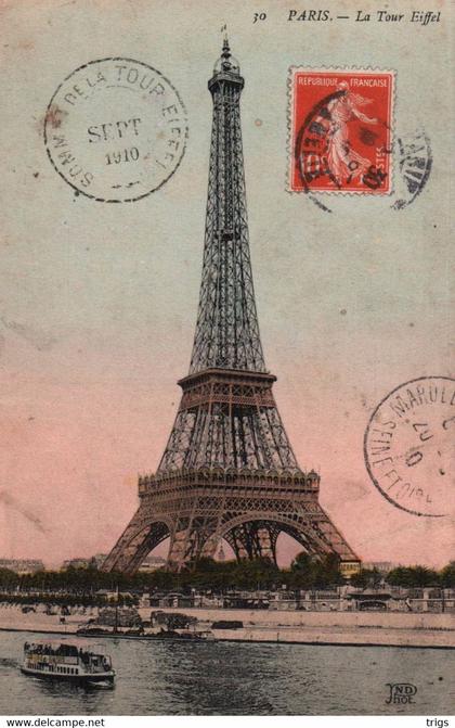 Paris - la Tour Eiffel