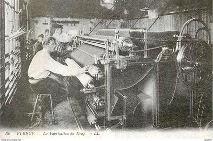CPA Elbeuf la Fabrication du Drap