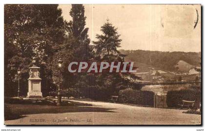 CPA Elbeuf Le Jardin Public