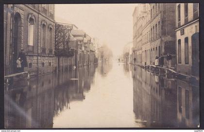 ELBEUF-Carte photo-Inondations-1910