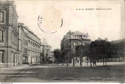Elbeuf - Place Lemercier - CPA