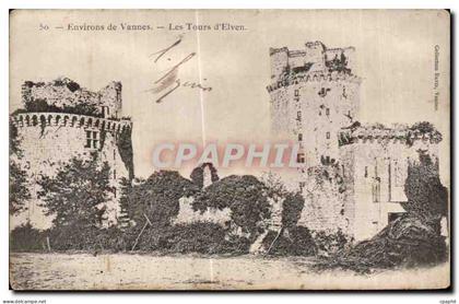 CPA Environs de Vannes Les Tours d Elven