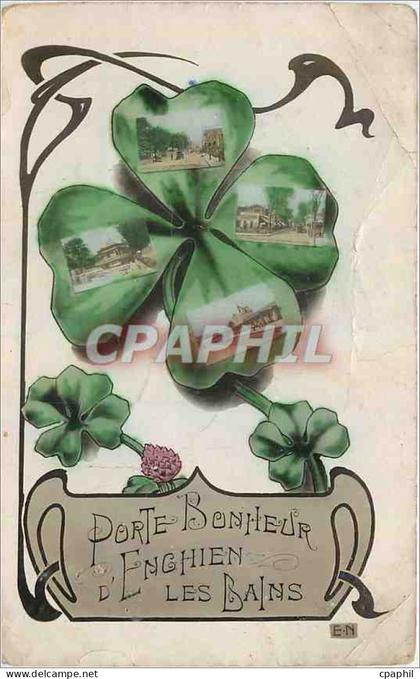 CPA Porte Bonheur Enghien les Bains