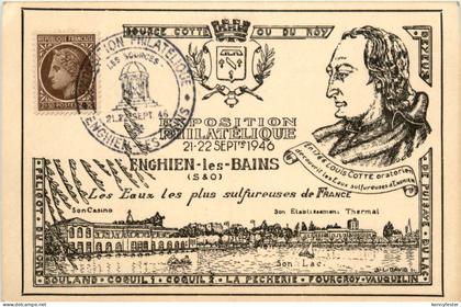 Enghien les Bains - Exposition Philatelique 1946