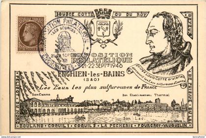 Enghien les Bains - Exposition Philatelique 1946
