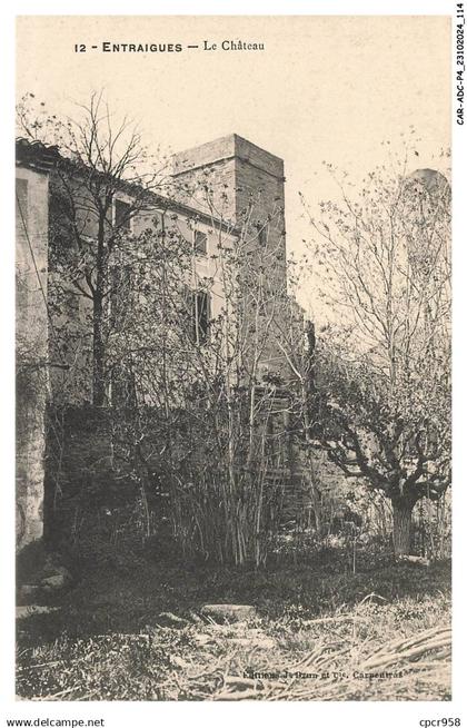 CAR-ADCP4-0295-84 - ENTRAIGUES - Le château