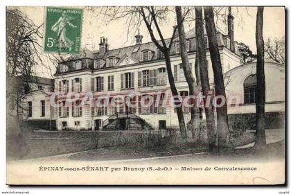 CPA Epinay Sous Senart Par Brunoy Maison De Convalescence