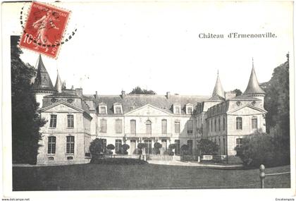 CPA Carte postale France Ermenonville  Château 1912 VM82960