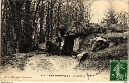 CPA ERMENONVILLE - Le Dolmen (423873)