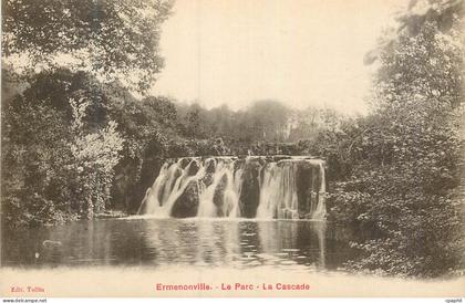 CPA Ermenonville Le Parc La Cascade