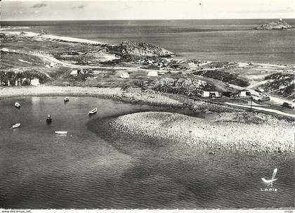 CPSM Erquy vue aérienne Camping Saint-Michel