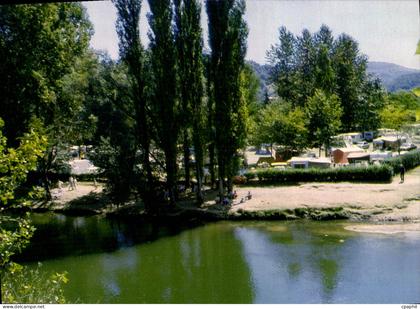 CPA Espalion Aveyron Le camping en bordure du Lot